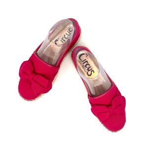 Circus by Sam Edelman Cali Bow Platform Espadrilles Size 8.5 NWOT